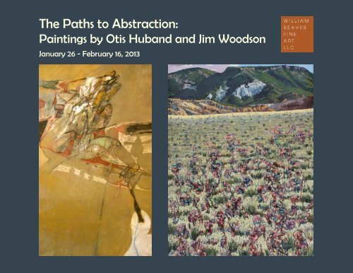 View the Exhibition Catalogue PDF - William Reaves Fine Art