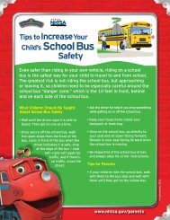 School Bus Safety - NHTSA