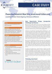 Powering Hotwire's New Site: www.travel-ticker.com ring Hot ...  - Luxoft