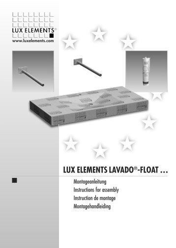 lux elements lavado®-float - Lux Elements GmbH & Co. KG