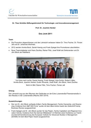 2011 - und Innovationsmanagement