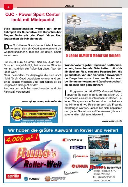 Bike 2010 - back again - Mover Magazin