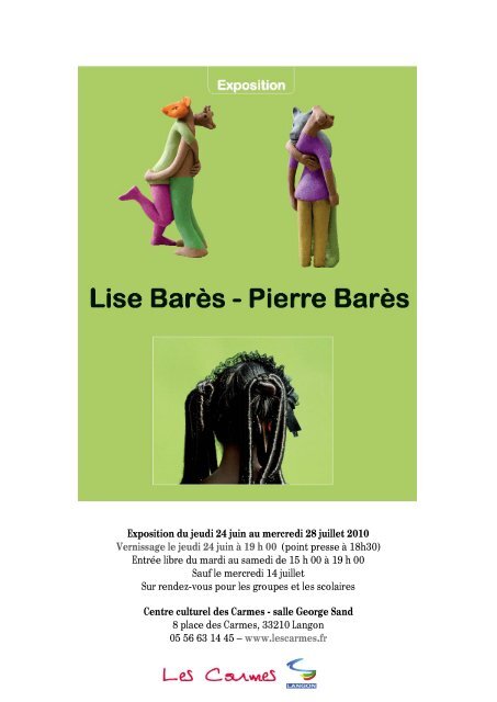 Lise Barès - Centre Culturel des Carmes