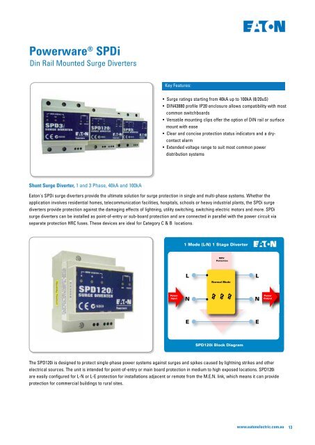 Transient Voltage Surge Suppression