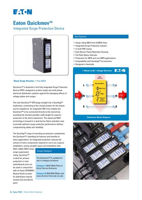 Transient Voltage Surge Suppression