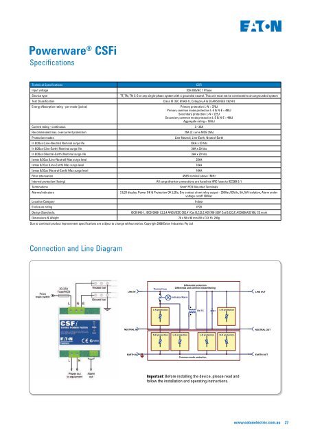 Transient Voltage Surge Suppression