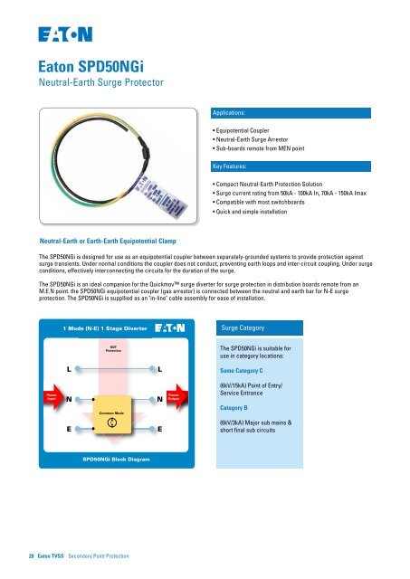 Transient Voltage Surge Suppression