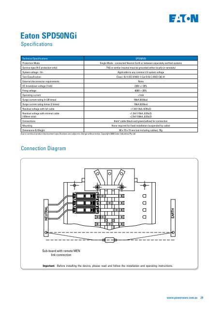 Transient Voltage Surge Suppression