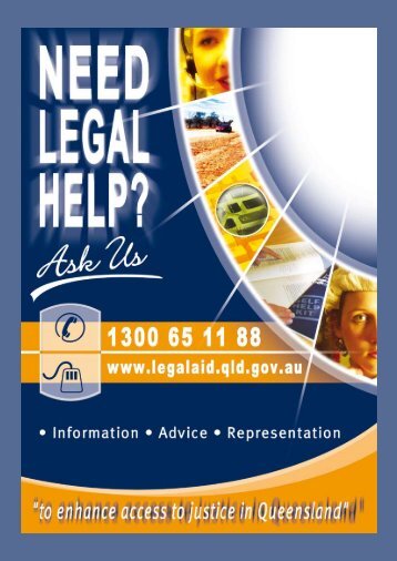 Cover - Legal Aid Queensland