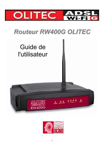 Manuel PDF - Olitec