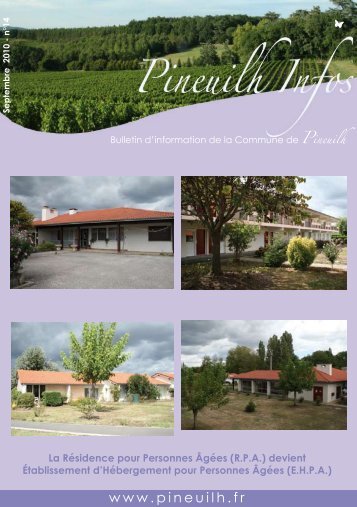 Pineuilh Infos 14 - Ville de Pineuilh