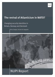 The revival of Atlanticism in NATO - Nupi
