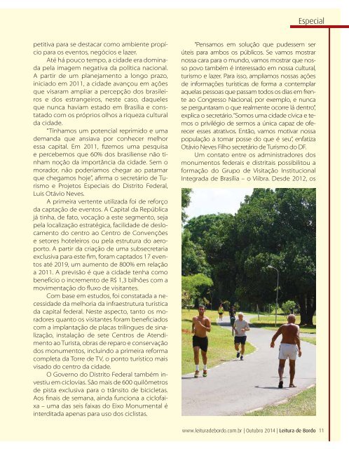 Revista Leitura de Bordo Outubro 2014