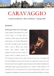 mostra di caravaggio a roma, scuderie del quirinale - lostatoperfetto.it