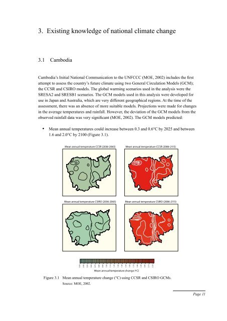 Adaptation to climate change in the countries of - Mekong River ...