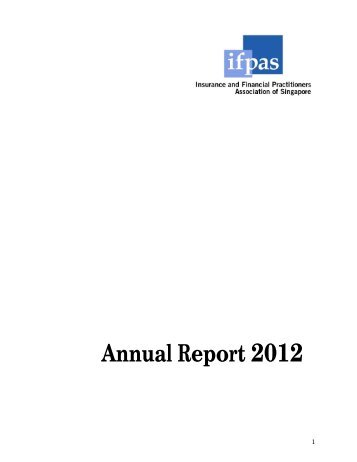 Annual Report 2012 - ifpas