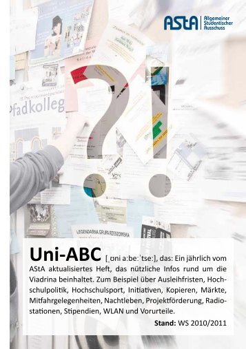 Uni-ABC - European University Viadrina Frankfurt (Oder)