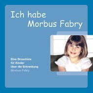 Ich habe Morbus Fabry Ich habe Morbus Fabry - Shire Deutschland