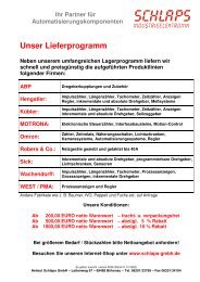 lieferbaren Hengstler-Zähler als PDF-Auflistung - Schlaps GmbH