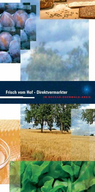 Direktvermarkter - Infodienst - Landwirtschaft, ErnÃ¤hrung, LÃ¤ndlicher ...