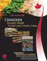 Private Label Industry Guide - Saskatchewan Grocery Retail and ...