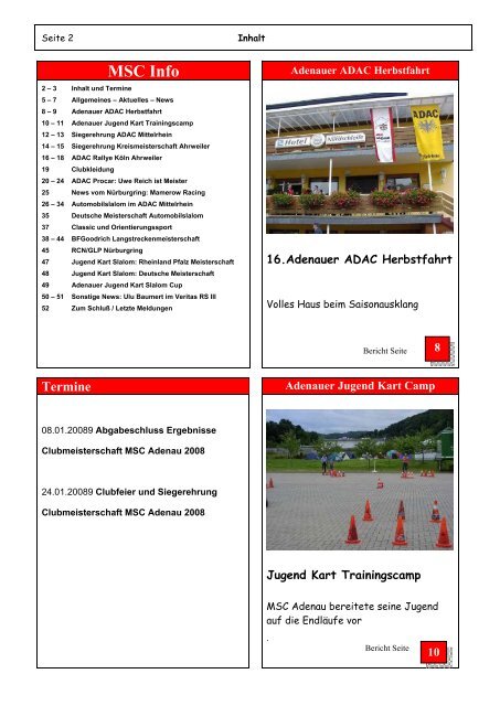 16.Adenauer ADAC Herbstfahrt - MSC Adenau e. V.
