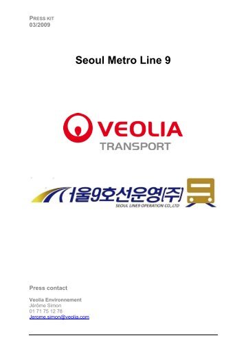 Seoul Metro Line 9 - Transports