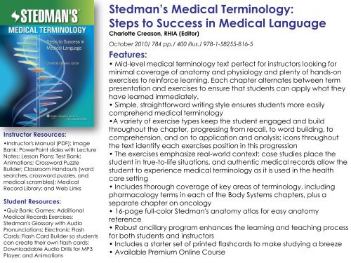 Instructor Resources