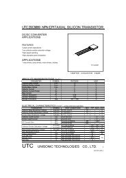 UTC 2SC5889 NPN EPITAXIAL SILICON TRANSISTOR