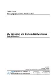 SIL-Varianten und Gemeindeentwicklung SchÃ¶fflisdorf