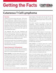 Cutaneous T-cell Lymphoma (CTCL) or Mycosis Fungoides