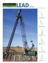 Lead System Brochure - Berminghammer Foundation Equipment