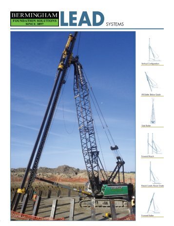 Lead System Brochure - Berminghammer Foundation Equipment