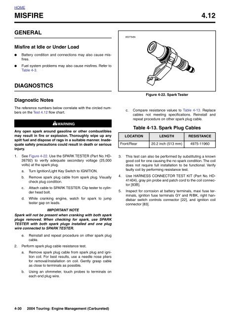 4.4 initial diagnostic check: icm - harley-davidson-sweden.se