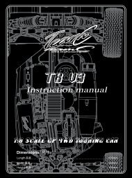 Instruction manual - Absima