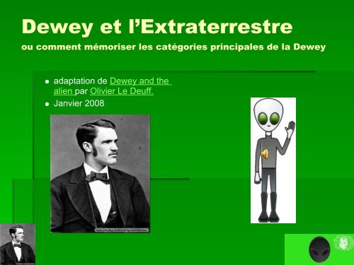 dewey et l'ET