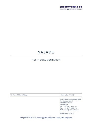 Refit Summary Najade 6mr