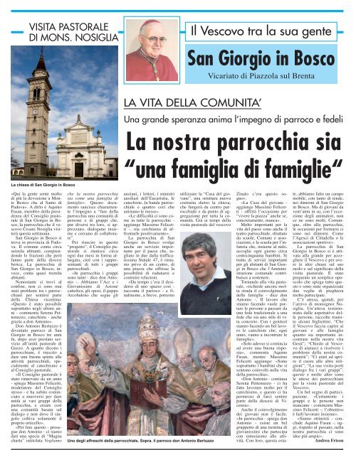 San Giorgio in Bosco - Webdiocesi