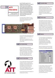 ATT PCI/3910 - JTelec