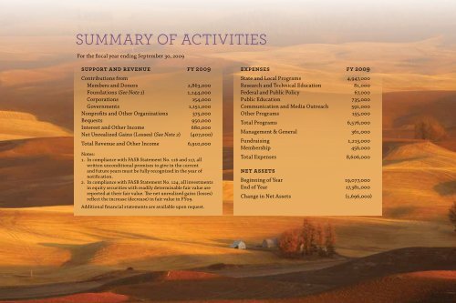 2009 Annual Report - American Farmland Trust