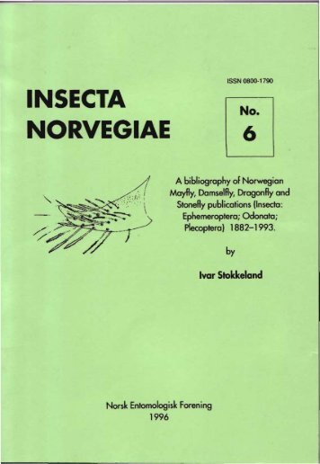 Full-text (pdf) - Norsk entomologisk forening