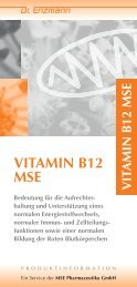 Flyer_Vitamin B12 16S.indd - MSE Pharmazeutika GmbH