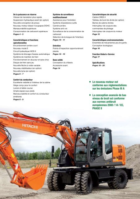 pdf brochure - Hitachi Construction Machinery Europe