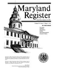 Title 14 INDEPENDENT AGENCIES - Maryland State Archives