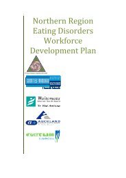 Northern Region Eating Disorders Workforce ... - Network North