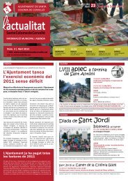 Abril [NÃºm. 3 - pdf 1,16 Mb] - Ajuntament de Santa Coloma de CervellÃ³