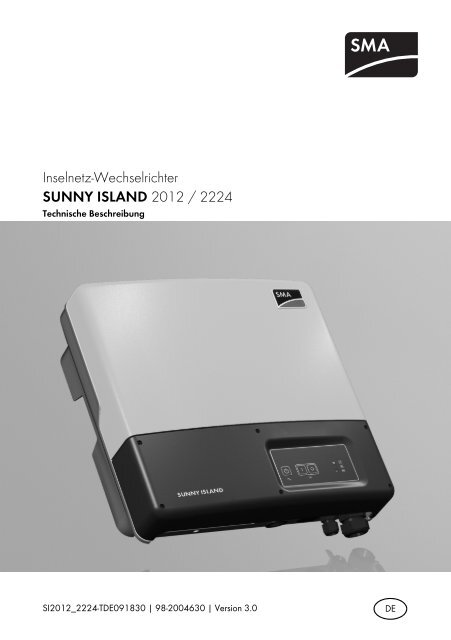SUNNY ISLAND 2012 / 2224 - SMA Solar Technology AG