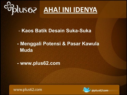 Umum - Presentasi - Kaos Batik Nusantara +62.pdf - Indonesia Kreatif
