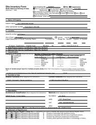 Iowa Site Inventory Form - Musser Public Library