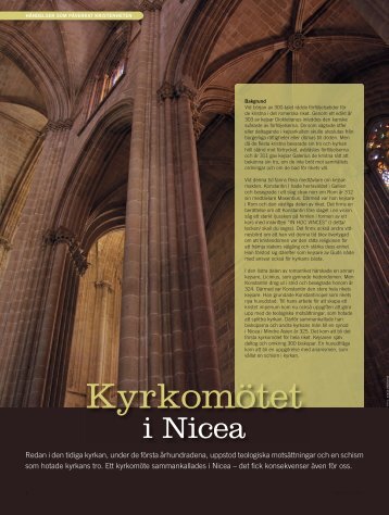 KyrkomÃ¶tet i Nicea - Till Liv